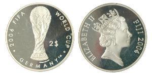 2 Долар Fiji (1970 - ) Срібло Єлизавета II (1926-2022)