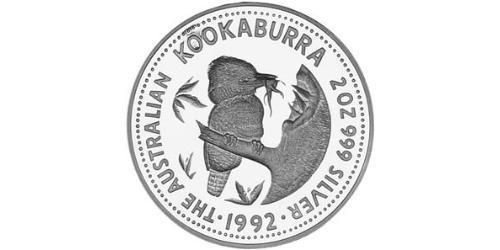 2 Долар Австралія (1939 - ) Срібло Єлизавета II (1926-2022)