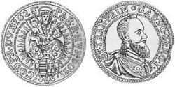 2 Дукат Князівство Трансильванія (1571-1711) Золото Габор Бетлен, князь Трансільванії  (1580-1629)