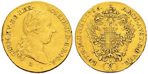 2 Дукат Священна Римська імперія (962-1806) Золото Joseph II, Holy Roman Emperor  (1741 - 1790)