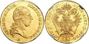 2 Дукат Священна Римська імперія (962-1806) Золото Joseph II, Holy Roman Emperor  (1741 - 1790)