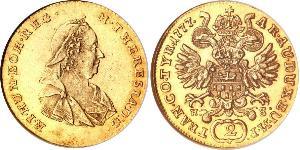 2 Дукат Священна Римська імперія (962-1806) Золото Maria Theresa of Austria (1717 - 1780)