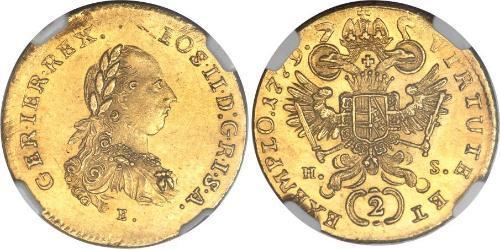2 Дукат Священна Римська імперія (962-1806) Золото Joseph II, Holy Roman Emperor  (1741 - 1790)