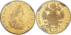 2 Дукат Священная Римская империя (962-1806) Золото Maria Theresa of Austria (1717 - 1780)