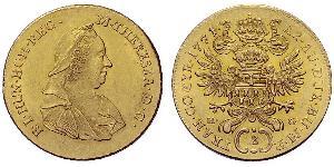 2 Дукат Священная Римская империя (962-1806) Золото Maria Theresa of Austria (1717 - 1780)