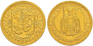 2 Дукат Чехословакия (918-1992) Золото 