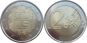 2 Евро Andorra (1278 - ) Никель 