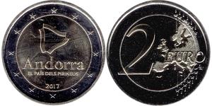 2 Евро Andorra (1278 - ) Никель 