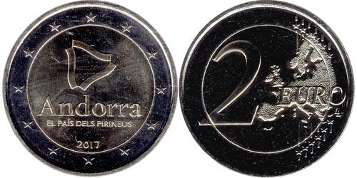 2 Евро Andorra (1278 - ) Никель 
