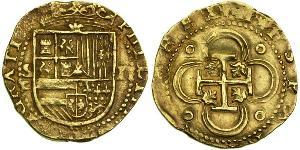 2 Ескудо Габсбурзька імперія (1526-1804) / Іспанія Золото Філіп II Габсбург (1527-1598)