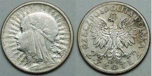 2 Злотий Польська республіка (1918 - 1939)  