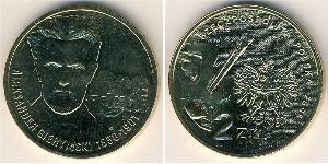 2 Злотий Республіка Польща (1991 - ) Латунь 