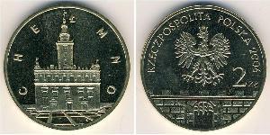 2 Злотий Республіка Польща (1991 - ) Латунь 