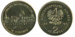 2 Злотий Республіка Польща (1991 - ) Латунь 