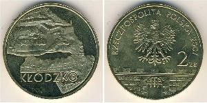 2 Злотий Республіка Польща (1991 - ) Латунь 