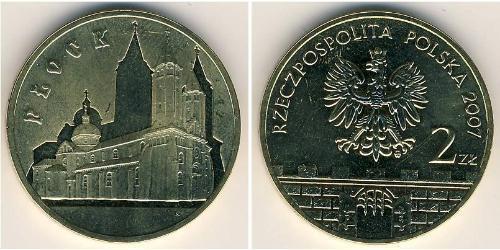 2 Злотий Республіка Польща (1991 - ) Латунь 