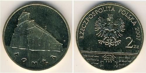 2 Злотий Республіка Польща (1991 - ) Латунь 