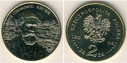 2 Злотий Республіка Польща (1991 - ) Латунь 