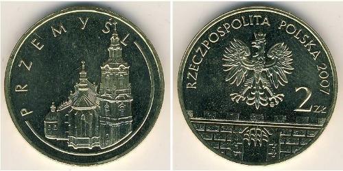 2 Злотий Республіка Польща (1991 - ) Латунь 