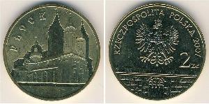2 Злотый Республика Польша (1991 - ) Латунь 