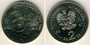 2 Злотый Республика Польша (1991 - ) Латунь 