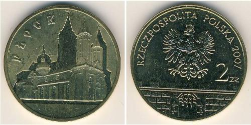 2 Злотый Республика Польша (1991 - ) Латунь 