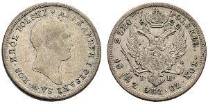 2 Злотый Российская империя (1720-1917) Серебро Александр I (1777-1825)