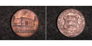 2 Крона Estonia (Republic) (1918 - ) Серебро 