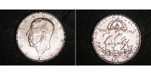2 Крона Швеция Серебро Густав V (1858 - 1950)