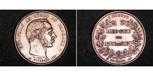2 Крона Данія Срібло Крістіан IX король Данії (1818-1906)