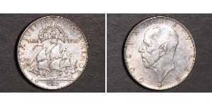 2 Крона Швеція Срібло Густав V (1858 - 1950)