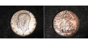 2 Крона Швеція Срібло Густав V (1858 - 1950)