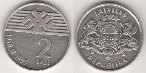 2 Лат Латвія (1991 - )  