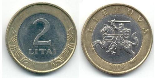 2 Лит Литва (1991 - ) Биметалл 