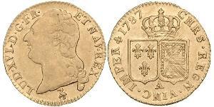 2 Луидор Королевство Франция (843-1791) Золото Людовик XVI (1754 - 1793)