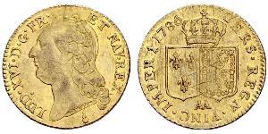 2 Луидор Королевство Франция (843-1791) Золото Людовик XVI (1754 - 1793)