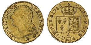2 Луидор Королевство Франция (843-1791) Золото Людовик XVI (1754 - 1793)