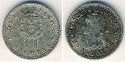 2 Макута Portuguese Angola (1575-1975) Никель/Медь 