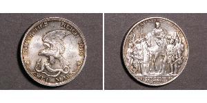 2 Марка Королівство Пруссія (1701-1918) Срібло 