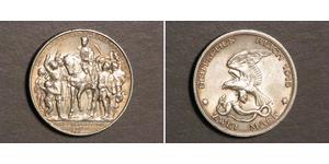 2 Марка Королівство Пруссія (1701-1918) Срібло 