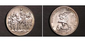 2 Марка Королівство Пруссія (1701-1918) Срібло 