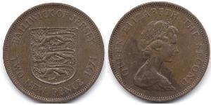 2 Пені Джерсі (1066 - )  Єлизавета II (1926-2022)