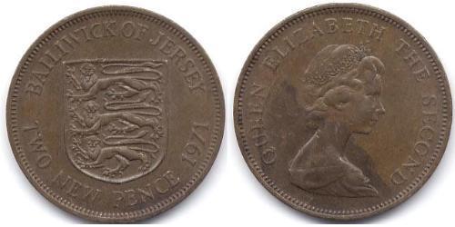 2 Пені Джерсі (1066 - )  Єлизавета II (1926-2022)