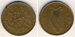 2 Пені Ірландія (1922 - ) Бронза 