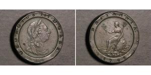 2 Пені Королівство Великобританія (1707-1801) Мідь Георг III (1738-1820)