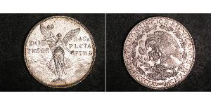 2 Песо Мексиканські Сполучені Штати (1867 - ) Срібло 