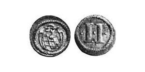 2 Пфенниг Бавария (герцогство) (907 - 1623) Медь Максимилиан I (курфюрст Баварии)(1573 – 1651)