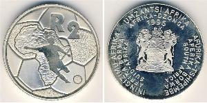 2 Ранд Південно-Африканська Республіка (1910 - ) Срібло 