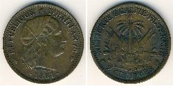 2 Сантим Гаити (1804 - ) Медь 