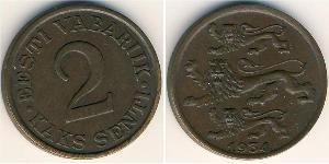 2 Сент Естонія (1991 - ) Бронза 